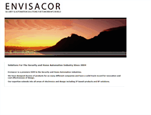 Tablet Screenshot of envisacor.com